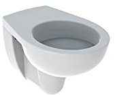 Cuvette WC suspendue Bastia - Geberit - 33.5x35.5cm - Blanc