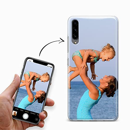 Handyhülle für Samsung Galaxy A50 Hülle aus Silikon selbst gestalten - selbst gestaltet/personalisiert - Deine Hülle Dein Design - Personalisieren Bedrucken mit eigenem Bild Motiv