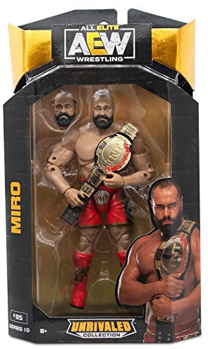 Ringside Miro - AEW Unrivaled 10 Toy Wrestling Action Figure