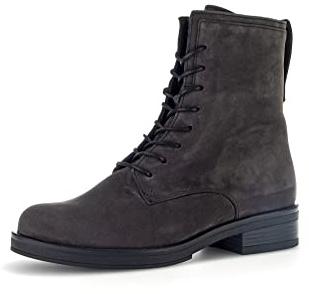 Gabor Damen Schnürstiefeletten, Frauen Schnürboots,Wechselfußbett,Best Fitting