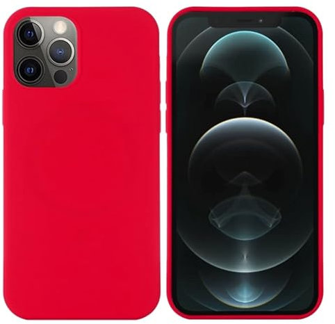 Quad Mobility - Magnetische Handyhülle für iPhone 13 Pro kompatibel mit Mag-Safe (rot)