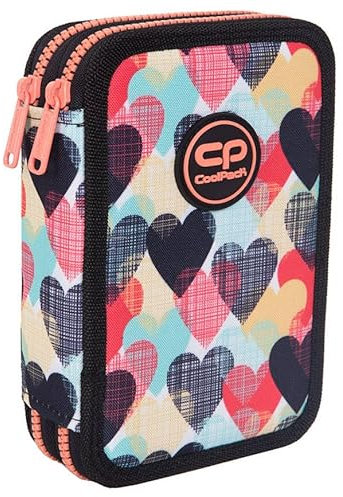 Coolpack F066707, Mäppchen JUMPER 2 CHOCOLOVE, Multicolor