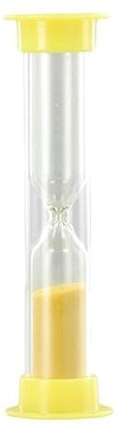 Sablier en plastique sable jouet horloge de sable, 30sec/1min/2min/3mins/5mins/10mins Sand Count Down Glass pour la cuisine