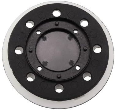 Trade-Shop Disco de apoyo con velcro, 125 mm, compatible con Festool ST-STF 125/8-M4-J W-HT, 492280 / pieza de repuesto para lijadora orbital