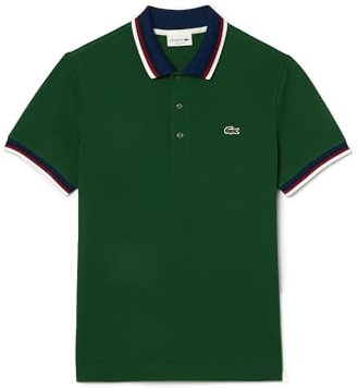 Lacoste-Men S S/S POLO-PH3461-00, Verde, M