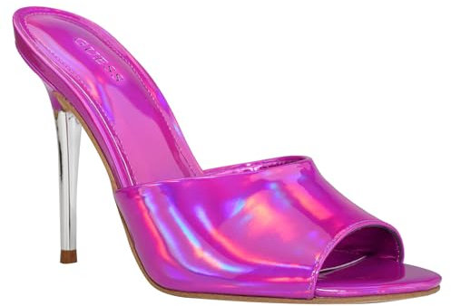 GUESS Sandali da donna con tacco Molle, Rosa 661, 38.5 EU