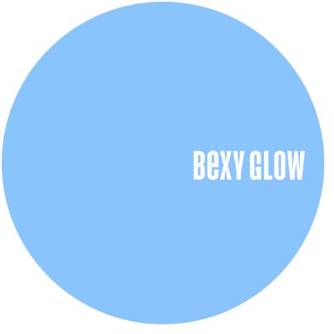 Bexy Glow Colour Acrylic Powders Blue Chick | Spring Fling Acrylic Nail Collection | Professional Acrylic Nail Powder | Glitter Acrylic Nail Powder | Blue Acrylic Nail Powder | 20g