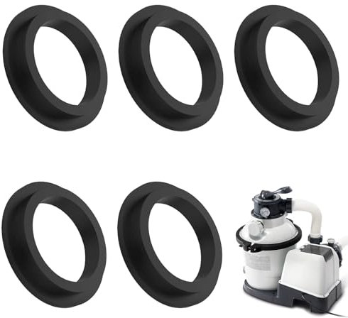 HANIUTTY 5 Pcs Joints Toriques De Rechange Pour Pompe De Filtre De Piscine, Pièces De Rechange Pour Pompes De Filtre À Sable, Joints Toriques En Forme De L, Rondelles 11412 Pour 26323CA, 26323EH