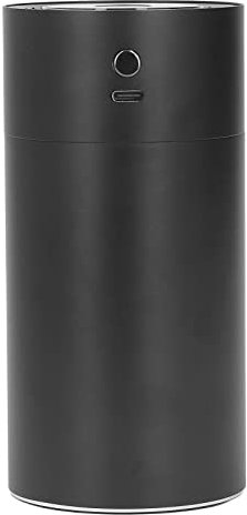 USB-Luftbefeuchter, Tragbar, Auto-Duftdiffusor, Automatisch, Mini, 260 Ml, Geräuscharm, Doppelte Verwendung (BLACK)