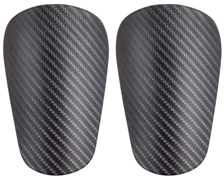 Mini Schienbeinschoner 2 Stück für Kinder Fußball - Zertifizierte Leichte Shin Pads für Herren, Frauen, Kinder, Mädchen (10×6cm)