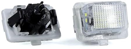 gongxini Kennzeichenleuchte Kennzeichenleuchten Auto Kennzeichen Licht Ersatz,für Benz C-Class W204 5D 2007-2011