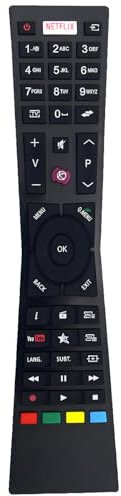 RM-C3184 Ersatzfernbedienung für JVC TV LT-32VH52K LT-49V62JU LT-32VF52J LT-32VH53J LT-39V3100 LT-39VF52J LT-43VF52J LT-43VF52K LT-32VH52K 3I LT-4 3VF53A LT-43VU72A LT-43VU72J LT-49V57JF LT-49V73AU