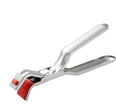 Anti-Scald Bowl Gripper - Hot Dish Plate Clamp, Non-Slip Bowl Holder | Ergonomic Handle Plate Lifter, Heat Resistant Kitchen Tool, Durable Bowl Grabber, Strong Clamp Holder for Air Fryers, Steamers