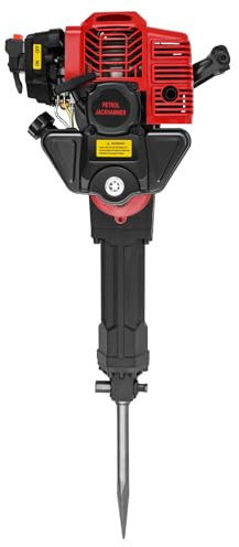 Tree Digging Machine 1900W Gas Powered Excavator 52CC Handheld Trench Digger 2 Stroke Power Tree Digger Garden Shovel for Garden Lawn Planting Trench Digger Trench Digger