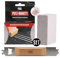FUSL Grillrost Reiniger Starter Set - Grillschaber & Putz-Brikett - Effektive Reinigung für alle Grillroste (Guss, Edelstahl, Emaille) - gegen hartnäckige Verschmutzung