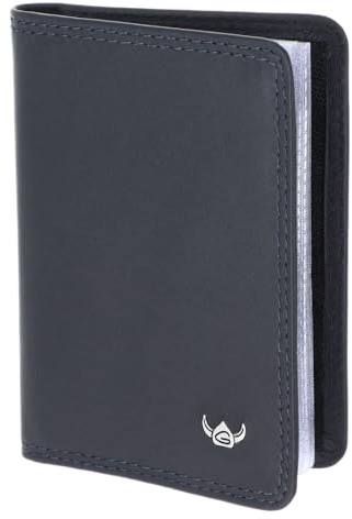 Golden Head Leder Polo RFID Protect Kartenetui 4431 Marineblau dunkelblau