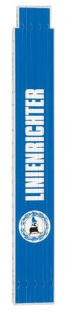 Arminia Bielefeld Zollstock 2m – Offizieller Fan Meterstab aus Holz – Fußball Fanartikel & Geschenk für Arminia Fans – Zollstock Linienrichter Design