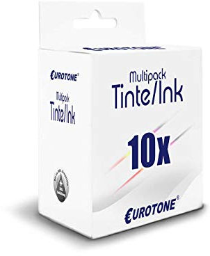 10x Eurotone Druckerpatronen kompatibel für Brother DCP 145 163 165 167 195 197 365 373 375 377, LC-980 CMYK