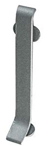 Höhe: 60 mm FUCHS Verbindungsstück Aluminium eloxiert silber matt