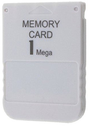 Ruitroliker 1mb Carte mémoire pour Playstation One PS1 Carte mémoire