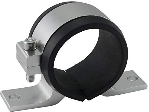 Halter Kraftstoffpumpe Kraftstofffilter 50mm | Silber