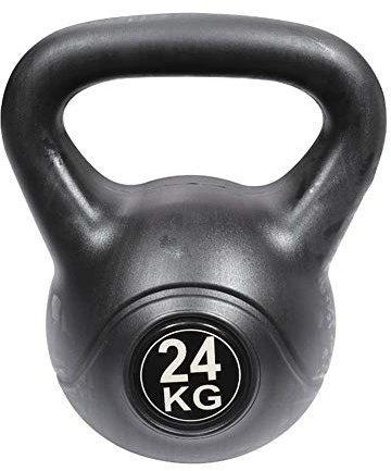 Kettlebells AGYH 24kg Fitness, Berufskrafttraining Core Training Muskeltrainingsgeräte, Silent-Anti-Blockier-System