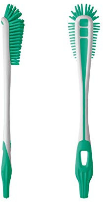 MAM A151 – Mam Soft Brush Cleaning Brush for Bottles – Green Packaging and Instructions in Foreign Language