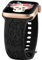 Bracelets de sport motif crâne gravé compatible avec Apple Watch iWatch 40 mm, 38 mm, 41 mm, bracelet en silicone souple imprimé laser pour iWatch Series 10-1 & SE (, 38/40/41/42 mm (série