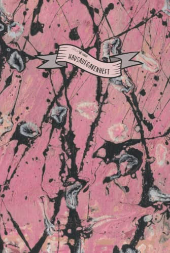 Hausaufgabenheft: Schülerkalender Gymnasium Jungen Mädchen für 1 Schuljahr Schulplaner Grundschule Hardcover Motiv: Modern Pink CF-PA01