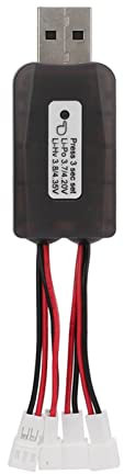 CX405 4CH Mini USB Battery Charger, USB Power Supply CX405 4CH Micro USB Battery Charger for 1S 3.7V Lipo LiHV 3.8V Battery for RC Helicopter