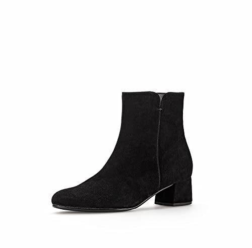 Gabor Damen Ankle Boots, Frauen Stiefeletten,Wechselfußbett,Best Fitting,Stiefel,Bootee,Booties,halbstiefel,Kurzstiefel,schwarz,42 EU / 8 UK
