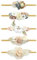 Cinaci 5 Stücke Zarte Blumen Nylon Stirnbänder Haarbänder Zubehör für Baby Mädchen, Neugeborene, Säuglinge, Kleinkinder und Kinder (5 Stücke S5)