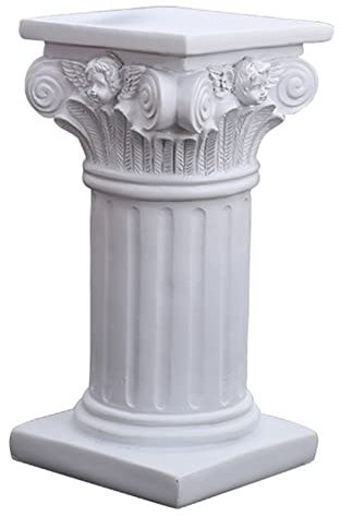 Luckxing Römische Säule Deko, Römische Säulen Skulptur Dekoration Griechische Sand Tisch Spiel Photo Prop Römische Säule Für Kirche Hochzeit Villenmodell Hotelclubs Hochzeiten Schaufenster