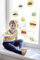 Fensterbild Cars Ka-Chow Bubbles - Größe 30 x 30 cm, 2 Bogen - Fenstersticker, Disney, Kinderzimmer, Babyzimmer, Auto