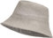 Caspar HT020 lässiger Damen Sommer Fischerhut Bucket Hat aus Toyo Stroh, Farbe:grau, Accessoires:One Size
