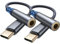 ANDTOBO Adaptateur USB C vers Jack 3,5 mm, USB C vers Adaptateur Prise Audio Auxiliaire Jack 3,5 mm pour iPhone 16/15 Pro Max Plus, iPad Pro Air, Galaxy S24 Ultra S23 S21 S20
