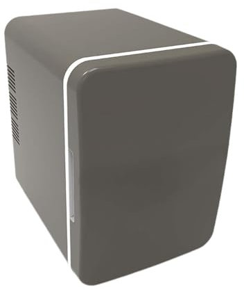 FytStycale Mini Réfrigérateur à Boissons Portable, Refroidisseur de Boissons, Réfrigérateur de Maquillage pour L'extérieur, gris