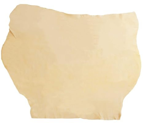 Detailer's Preference Extra Large Natural Sheepskin Leather Chamois, Scratch-Free Absorbent Drying for Cars, Glass, Electronics, Reusable & Durable, Easy to Maintain & Long-Lasting, 5.5 Sq. Ft., Cream