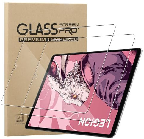 KZIOACSH Screen Protector for Lenovo Legion Y700 2023 8.8 Inch, 2 Pack Ultra Clear Anti-Scratch Tempered Glass Film 9H Hardness Touch Sensitive Anti-Fingerprint Protective Screen Guard