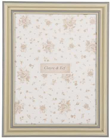 Clayre & Eef Bilderrahmen 13x18 cm Grau Holzprodukt