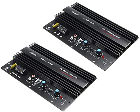 Blmirror 2X 12V 1000W Mono Car Audio Power Amplifier Powerful Subwoofers Amp PA80D