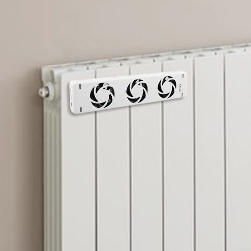 Smart Kühlerlüfter Kühler Booster, Kühlerlüfter Smart Radiator Booster Erweiterungsset Lüfter, Heizkörper Ventilator Set Energie-Heizkosten sparen(Extension kit)