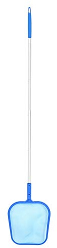 Dioche Outils de Nettoyage de Piscine – Râteau à Feuilles en Aluminium avec Longs Poteaux – Efficace pour Piscine, étang et Sources Chaudes – Design Durable et sans Rayures