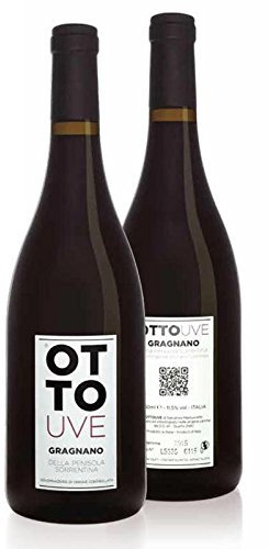 Wein OTTOUVE - Gragnano della Penisola Sorrentina doc - Karton 6 Stück