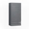 Vicco Badschrank Fredd, Badezimmermöbel, Anthrazit Hochglanz, 36.4 x 77 cm