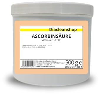 Ascorbinsäure 500g Pulver - Vitamin C - Lebensmittelqualität