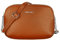 David Jones - Damen Mittelgroße Umhängetasche Viele Fächer - Frau Kleine Schultertasche Zip Reißverschluss PU Leder - Multi Taschen Handtasche - Messenger Crossbody Bag Handy Praktisch Cognac Braun