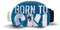 Soggle Ski Protective Microfibre Cover for Ski Goggles (One Size), Colour: Text Born to ski