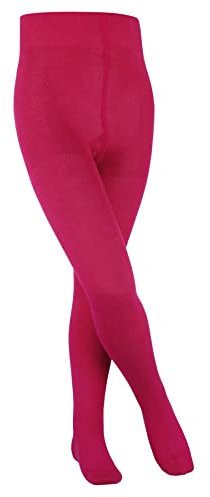 FALKE Family K TI cotone sostenibile tinta unita 1 pezzo, Collant Unisex - Bambini, Rosa (Gloss 8550) nuovo - ecologico, 134-146