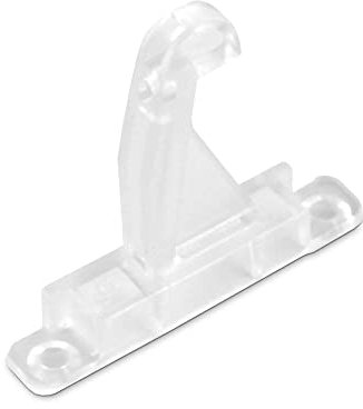 DL-pro Gancio per porta Bosch Siemens 00154074 154074, gancio di chiusura per porta, bianco, per asciugatrice Siwatherm Optima extra classe